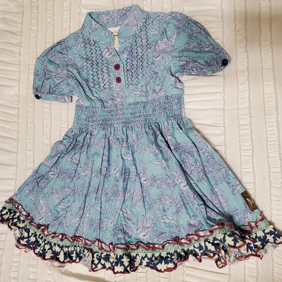 Matilda Jane Light Blue Floral Dress - Picture 3 of 4